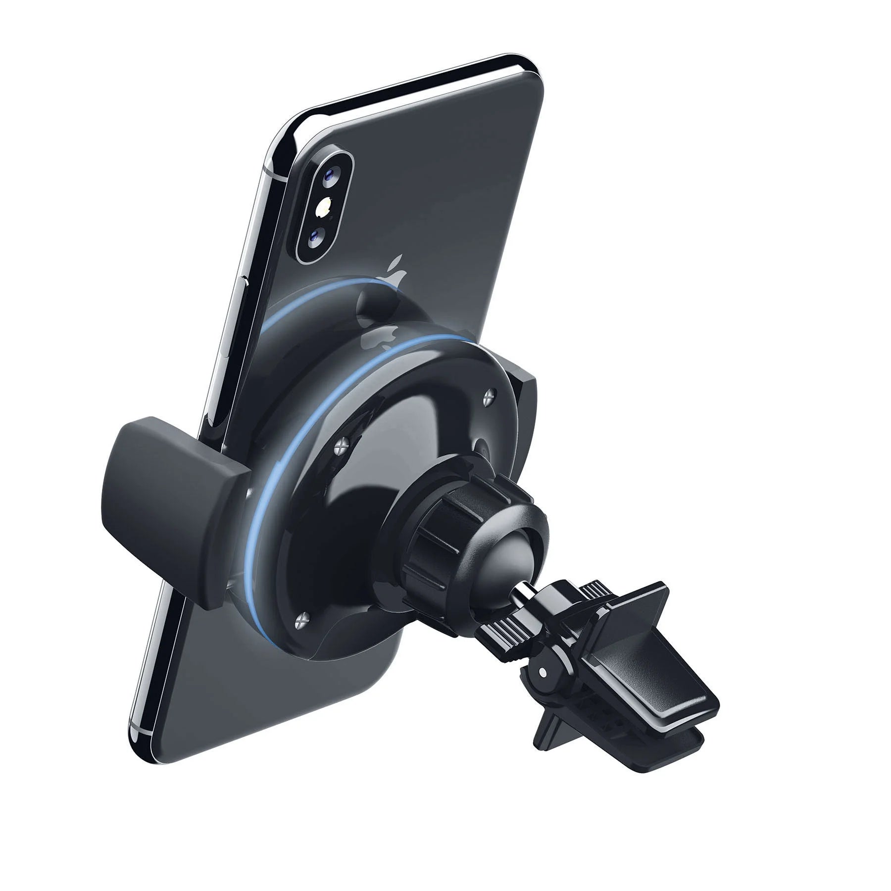 Chargeur sans fil Esoulk 5 watts Support de ventilation de voiture EH31P Chargeur sans fil Esoulk 5 watts Support de ventilation de voiture EH31P